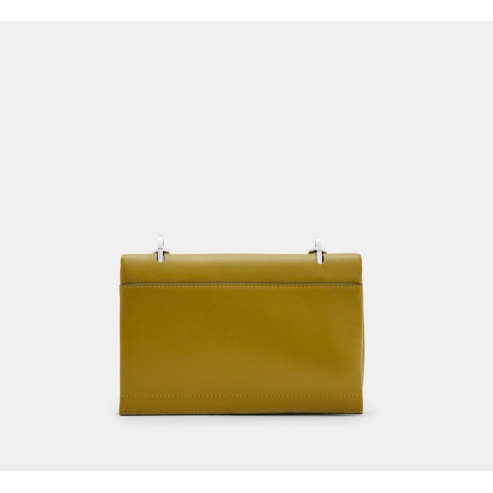 All Saints Yua Leather Removable Chain Clutch Bag - Picture 12 of 15